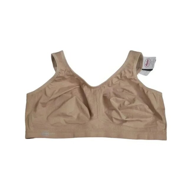 Anita Light & Firm NWT Sports Bra Firm Support Size Deep Sand 44C - Picture 5 of 13